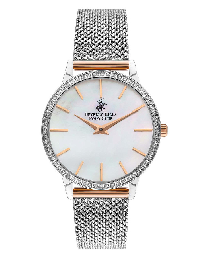 Часы Beverly Hills Polo Club BP3298C.320 — женские, перламутровый