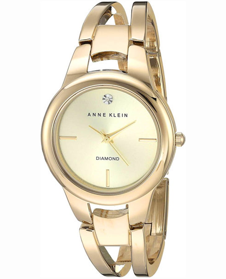 Часы Anne Klein Diamond 2626CHGB — женские, золотистый