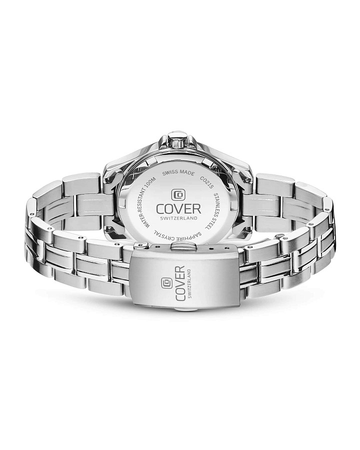 Часы Cover Marville CO215.04 — кварцевые, металл сталь