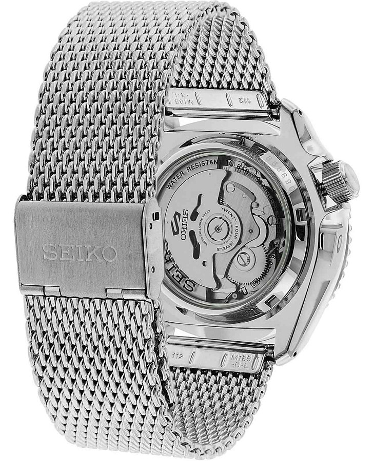 Часы Seiko 5 Sports SRPE77K1 — мужские, нержавеющая сталь