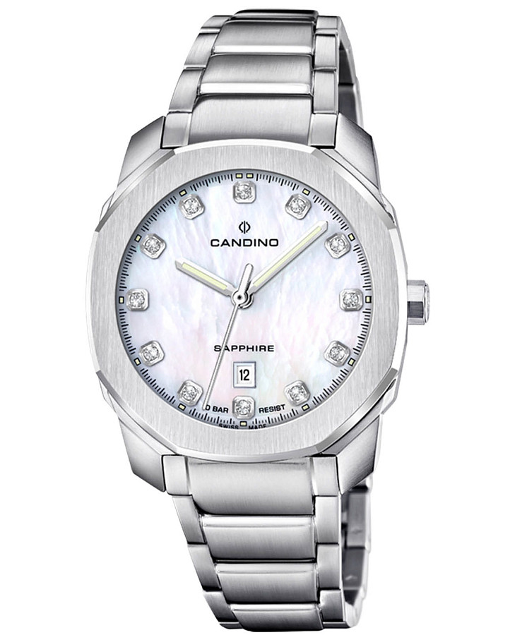 Часы Candino Elegance C4778/1 — женские, перламутровый
