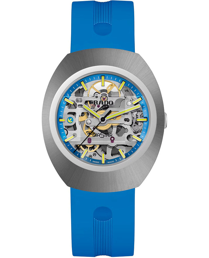 Часы Rado DiaStar Original Skeleton R12169209 — мужские, цветной