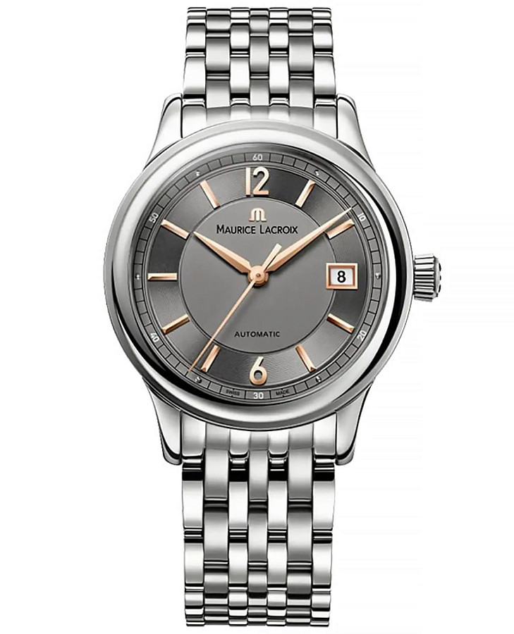 Часы Maurice Lacroix Les Classiques LC6027-SS002-321-1 — мужские, серебристый