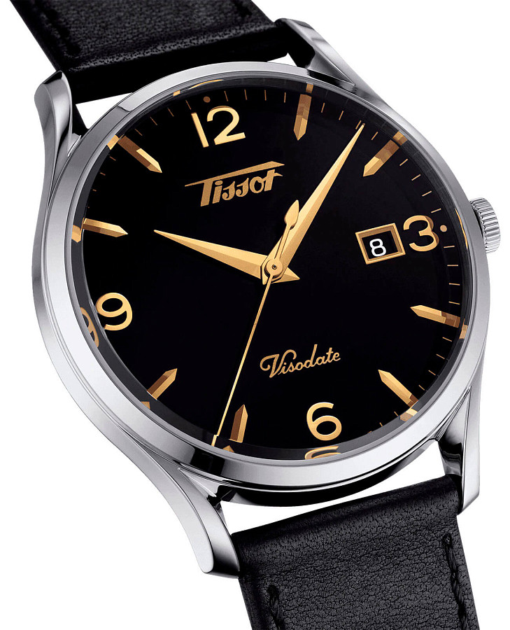 Часы Tissot Heritage Visodate T118.410.16.057.01 — сталь металл, Швейцария