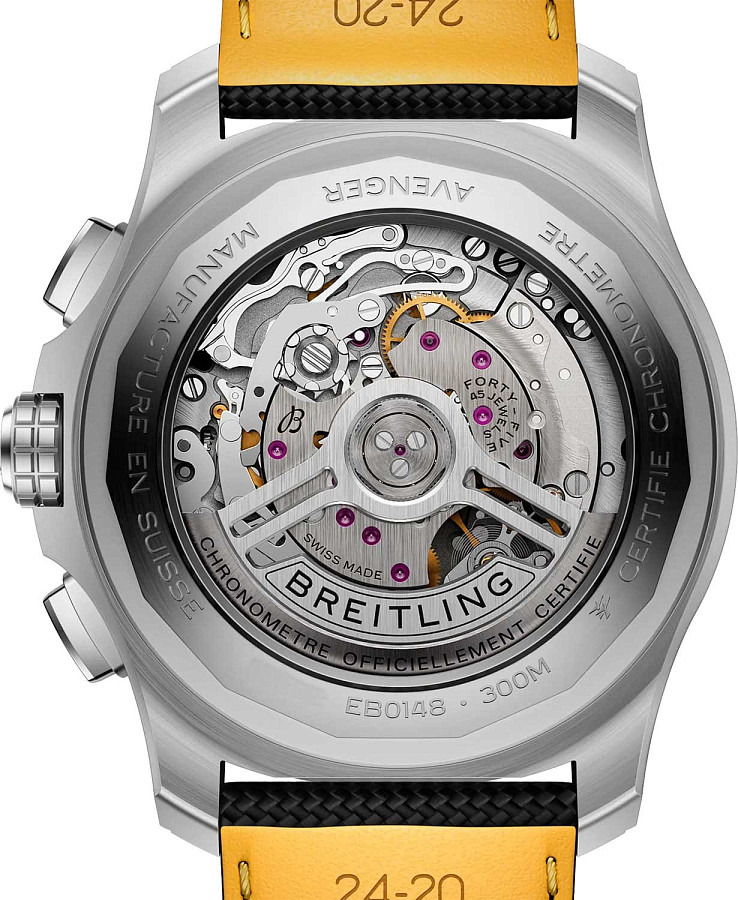 Часы Breitling Super Avenger B01 Chronograph 46 mm EB0148101B1X1 — артикул EB0148101B1X1