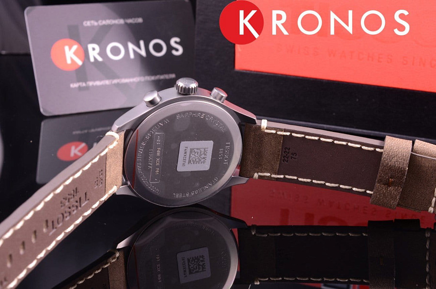 Часы Tissot Chrono XL T116.617.36.097.00 — мужские, кожаный