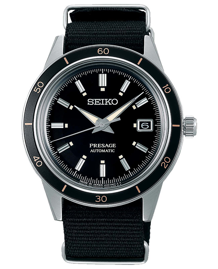 Часы Seiko Presage SRPG09J1 — мужские, черный