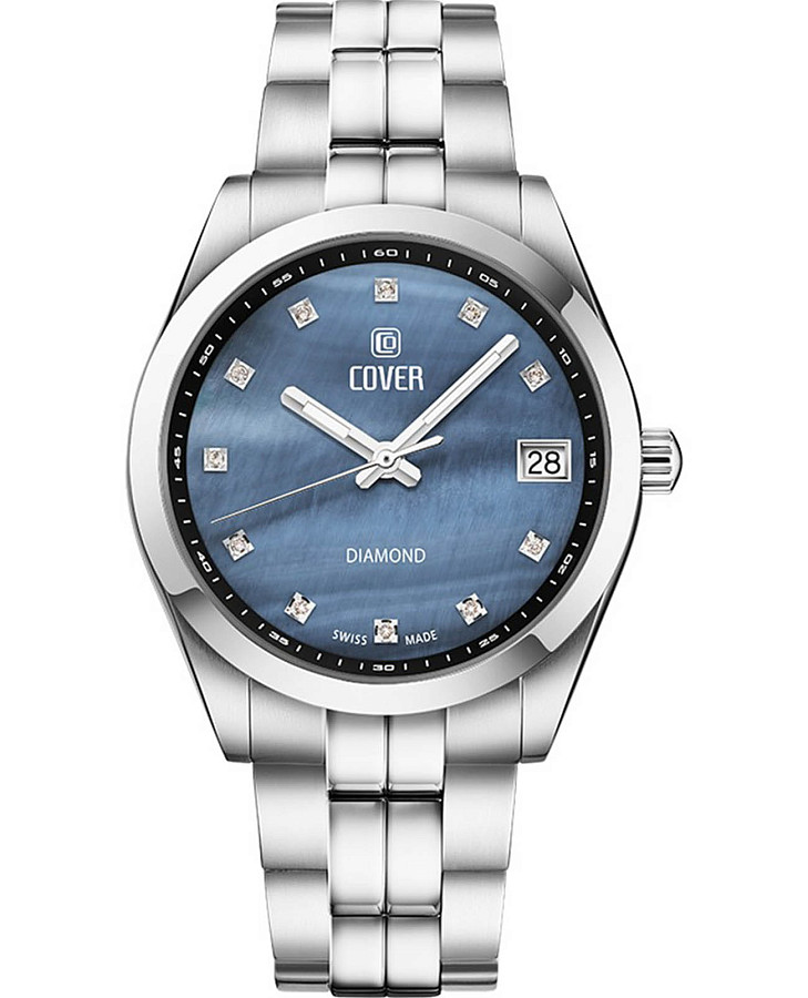 Часы Cover Andara Diamond CO210.01 — женские, синий