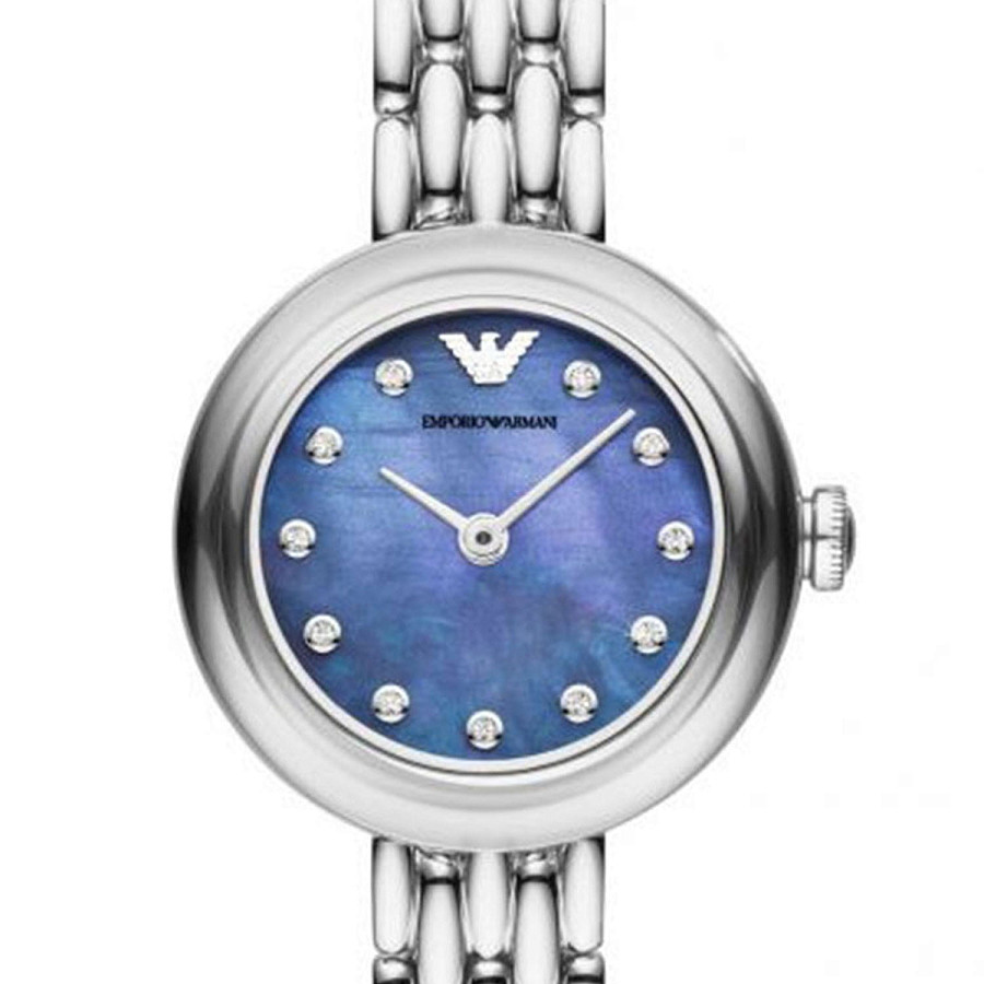 Часы Emporio Armani Rosa AR80051 — кварцевые, сталь металл