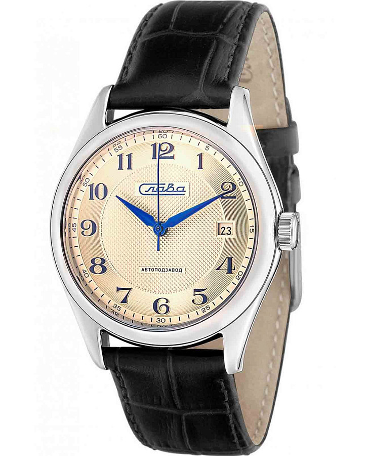 Часы Слава Сенат 1490866/300-8215 — мужские, золотой