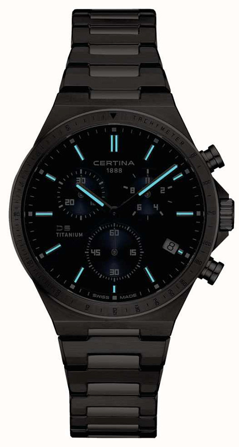 Часы Certina DS-7 Chronograph C043.417.44.041.00 — мужские, титановый