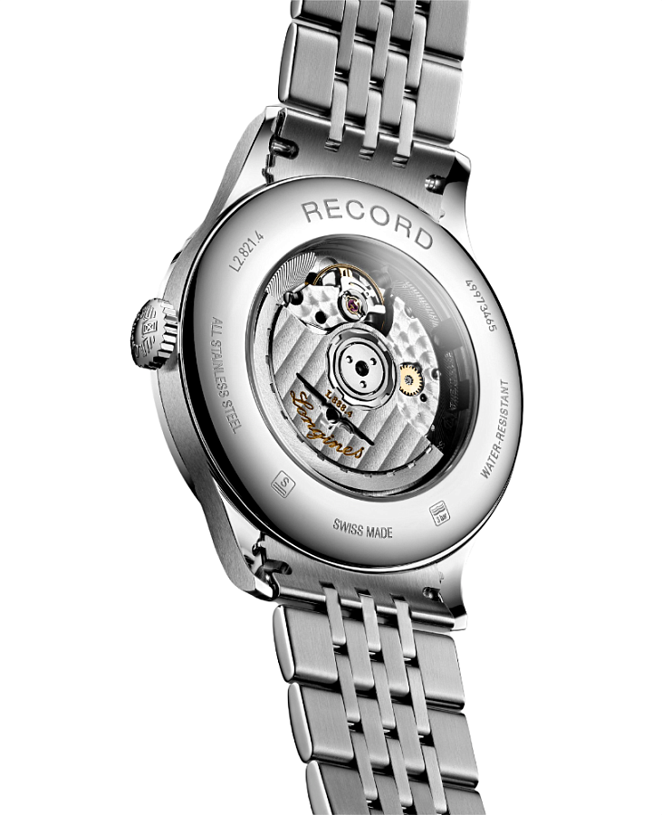 Часы Longines Record Collection L2.821.4.11.6 — механические, сталь металл