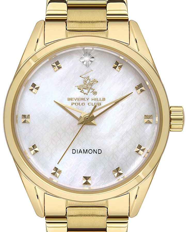 Часы Beverly Hills Polo Club BP3601C.120 — кварцевые, металл суперметалл