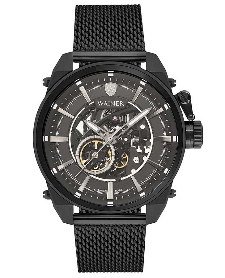 Часы Wainer WA.25988-E — мужские, черный
