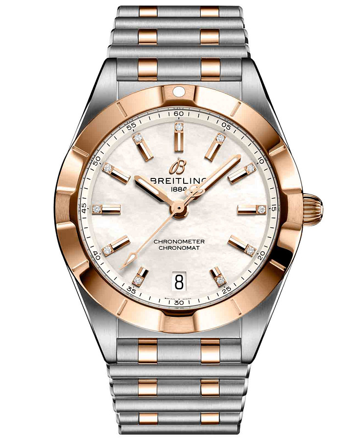 Часы Breitling Chronomat 32 U77310101A2U1 — женские, перламутровый