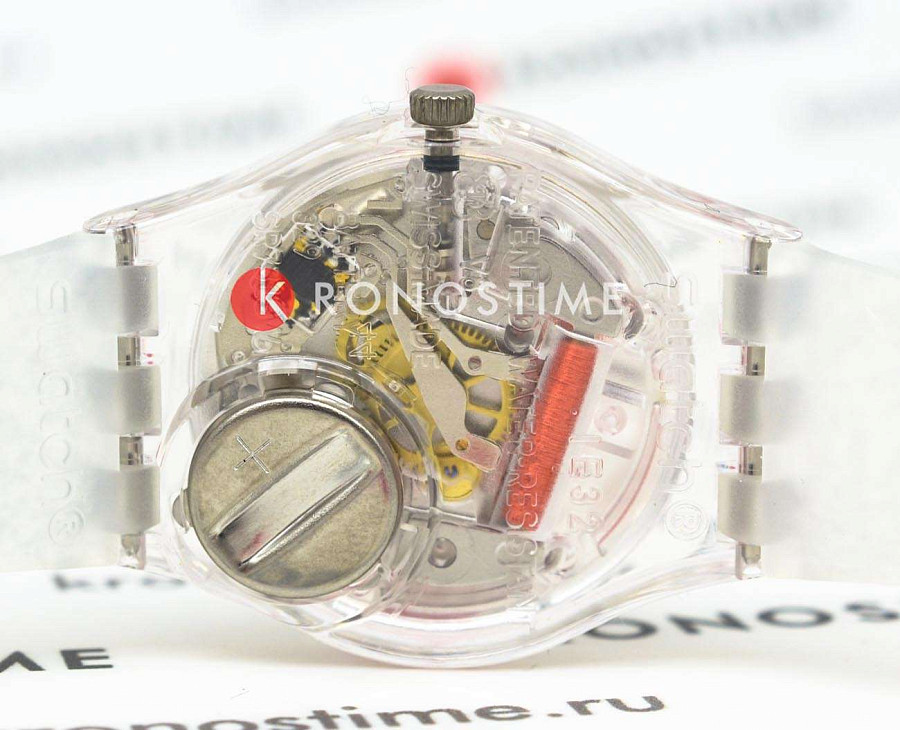 Часы Swatch Lady LK343E — пластик, женские