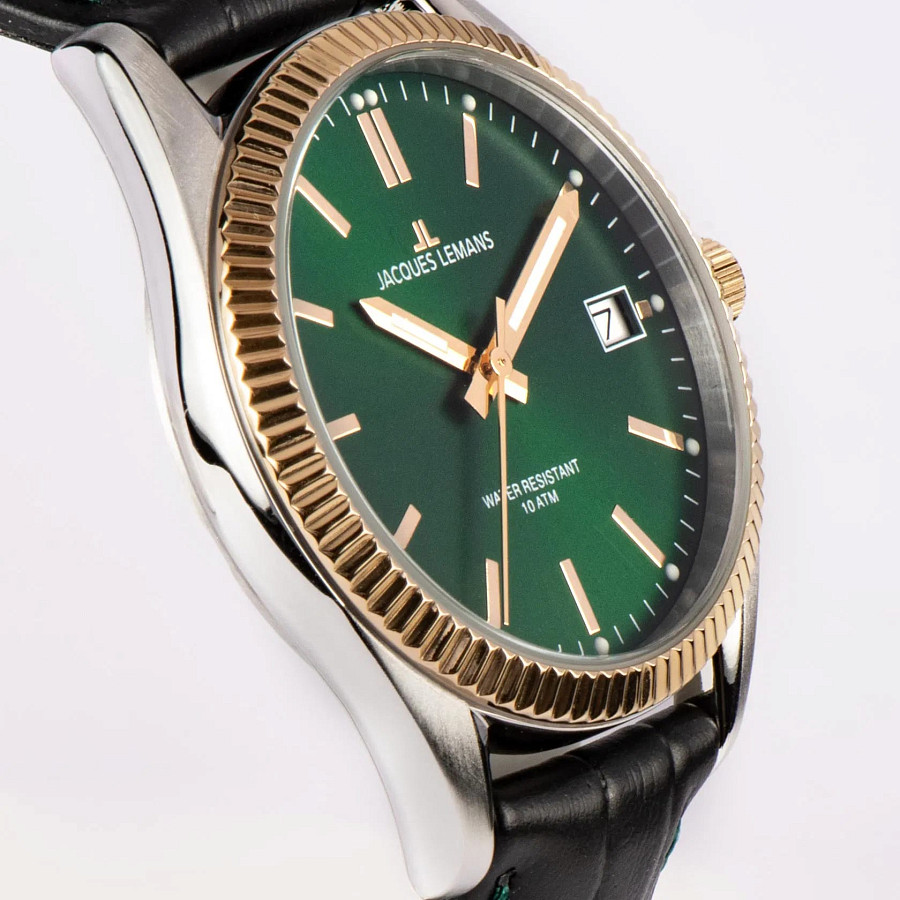 Часы Jacques Lemans Derby 50-4W — кожаный, женские