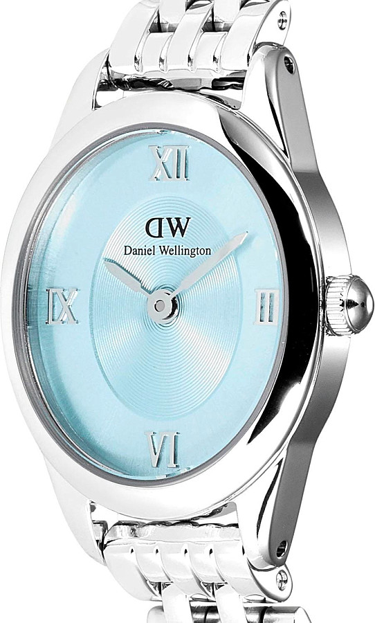 Часы Daniel Wellington Ophelia Mini Ice Blue Silver DW00100809 — нержавеющая сталь, женские