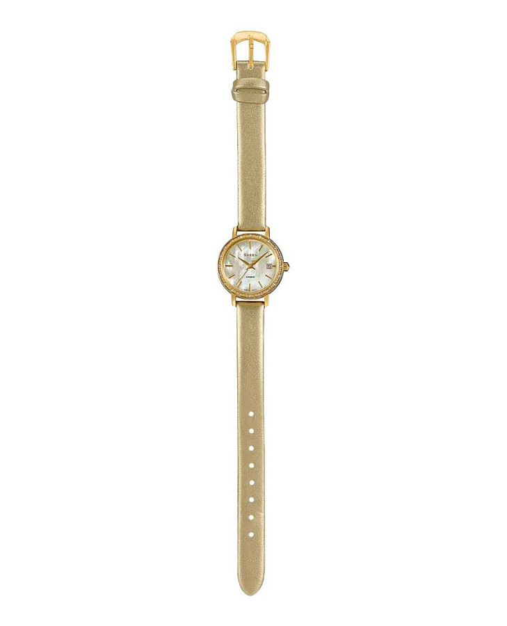 Часы Casio Sheen SHE-4060GL-9A — Япония, кварцевые