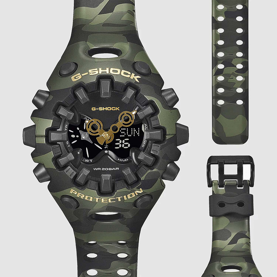 Часы Casio G-Shock GA-V01CMG-3A — пластик, Япония