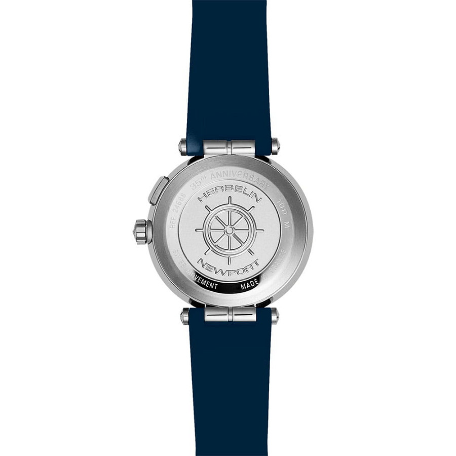 Часы Herbelin Newport Mareograph 24688A15CB — сталь металл, Франция