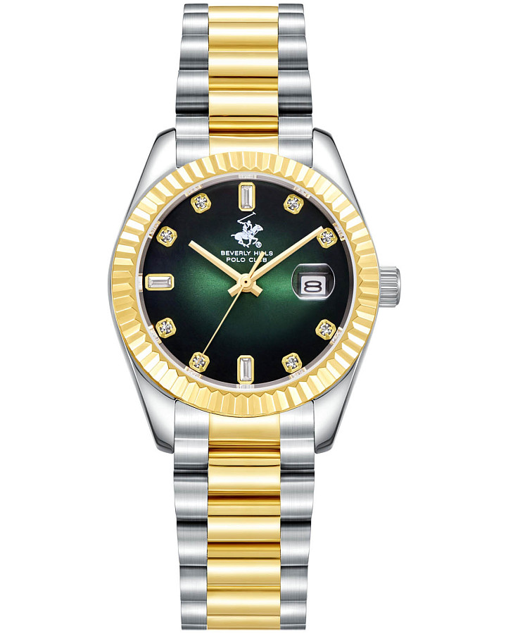 Часы Beverly Hills Polo Club BP3801X.270 — женские, зеленый