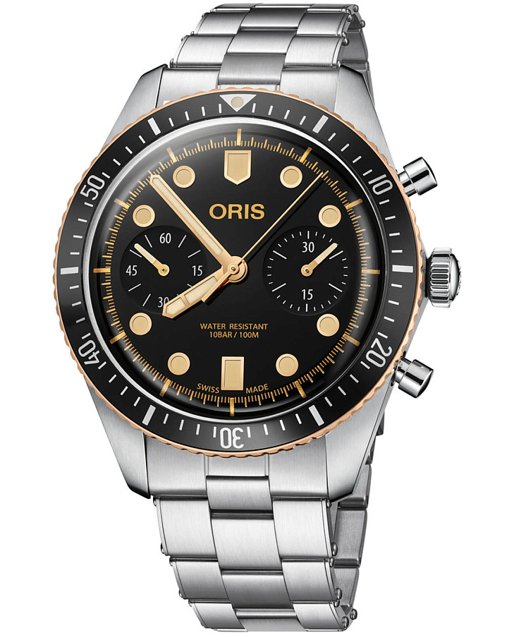 Часы Oris Divers Sixty‑Five 01 771 7744 4354-07 8 21 18 — мужские, черный