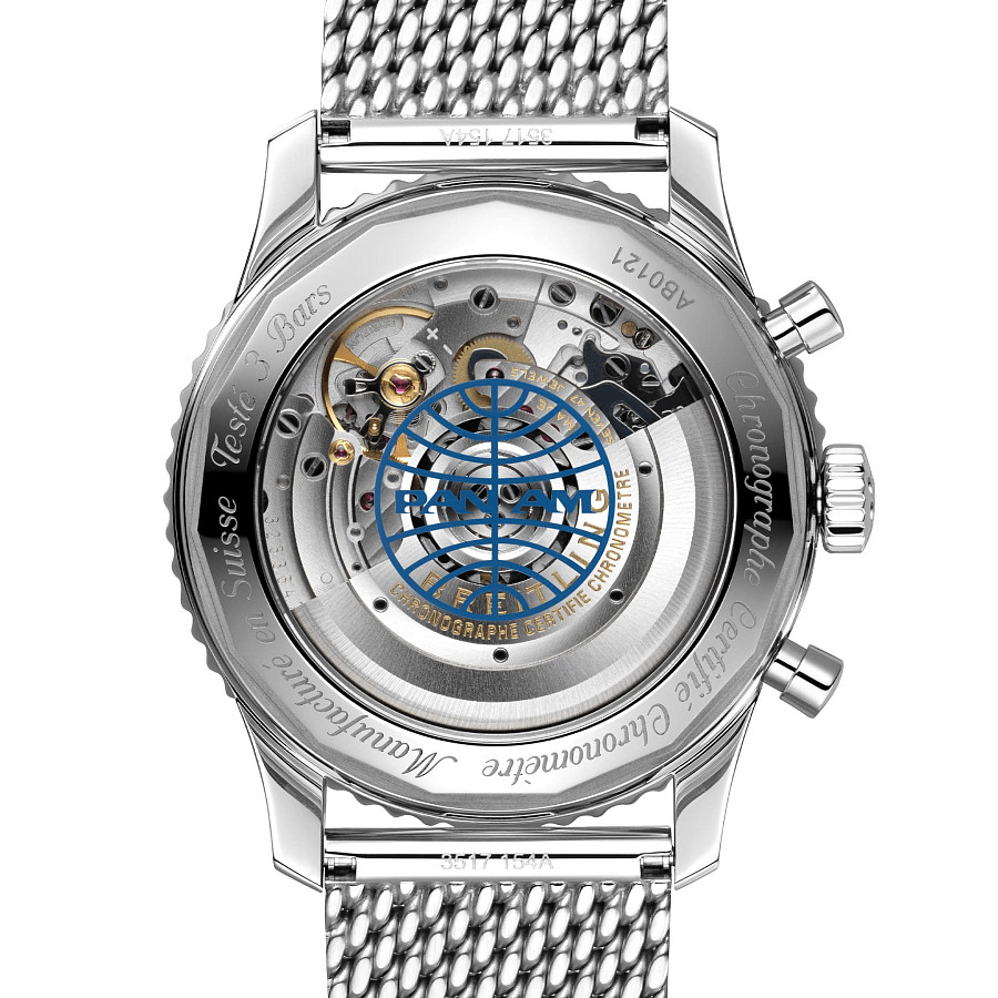 Часы Breitling Navitimer B01 Chronograph 43 Pan AM AB01212B1C1A1 — нержавеющая сталь, мужские