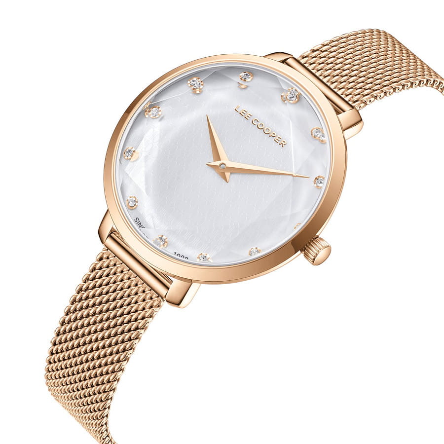 Часы Lee Cooper LC08078.420 — кварцевые, металл суперметалл