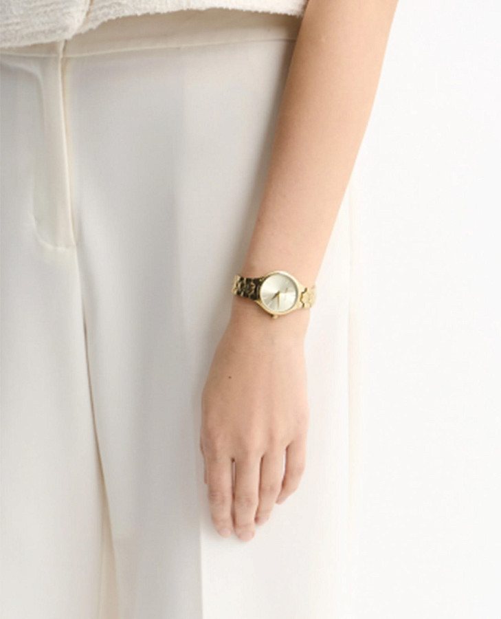 Часы Anne Klein Metals 5332CHGB — США, кварцевые