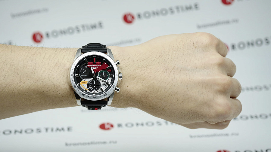 Часы Casio Edifice EQS-930HR-1A — мужские, серебристый