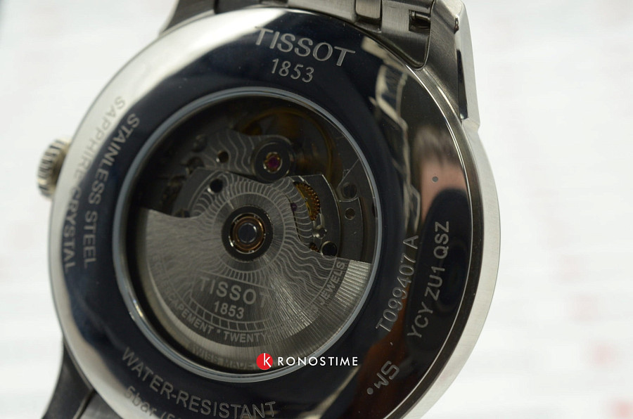 Часы Tissot Chemin des Tourelles Powermatic 80 T099.407.11.037.00 — Швейцария, механические