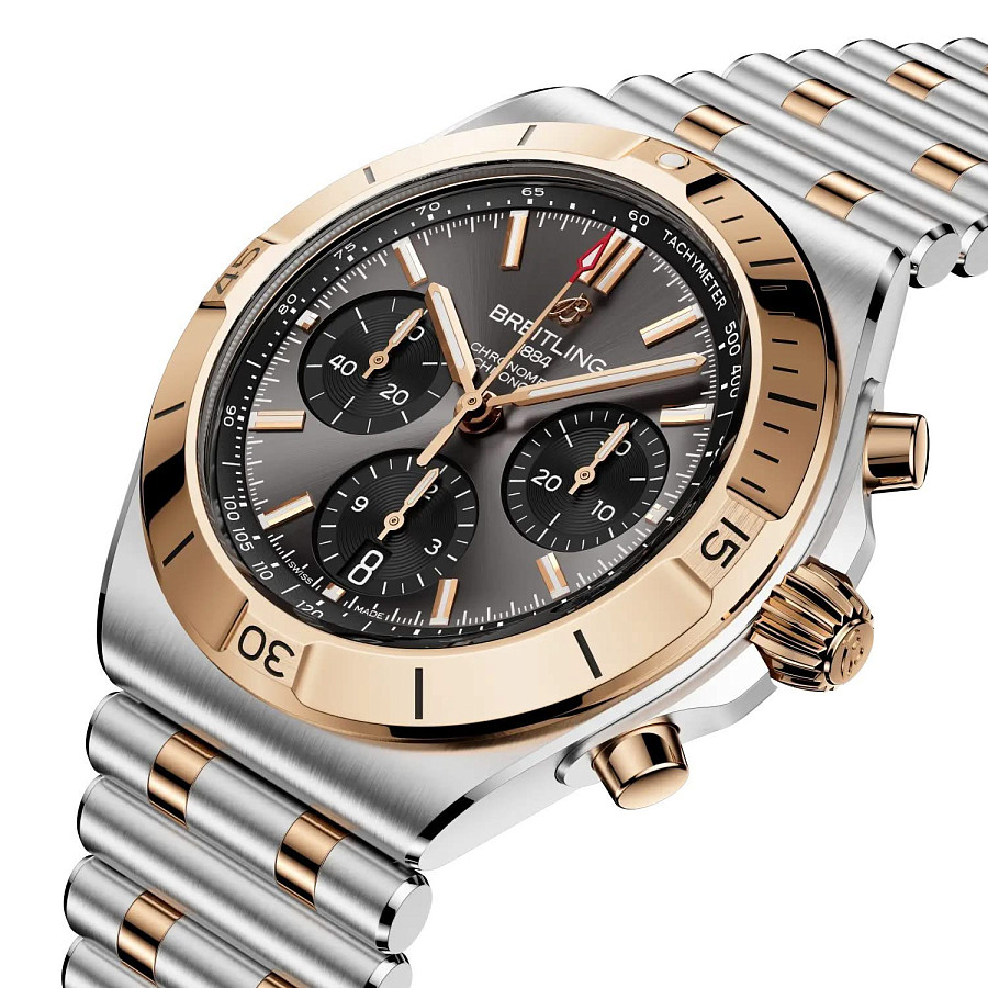 Часы Breitling Chronomat B01 Chronograph 42 UB0158101B1U1 — механические, сталь металл