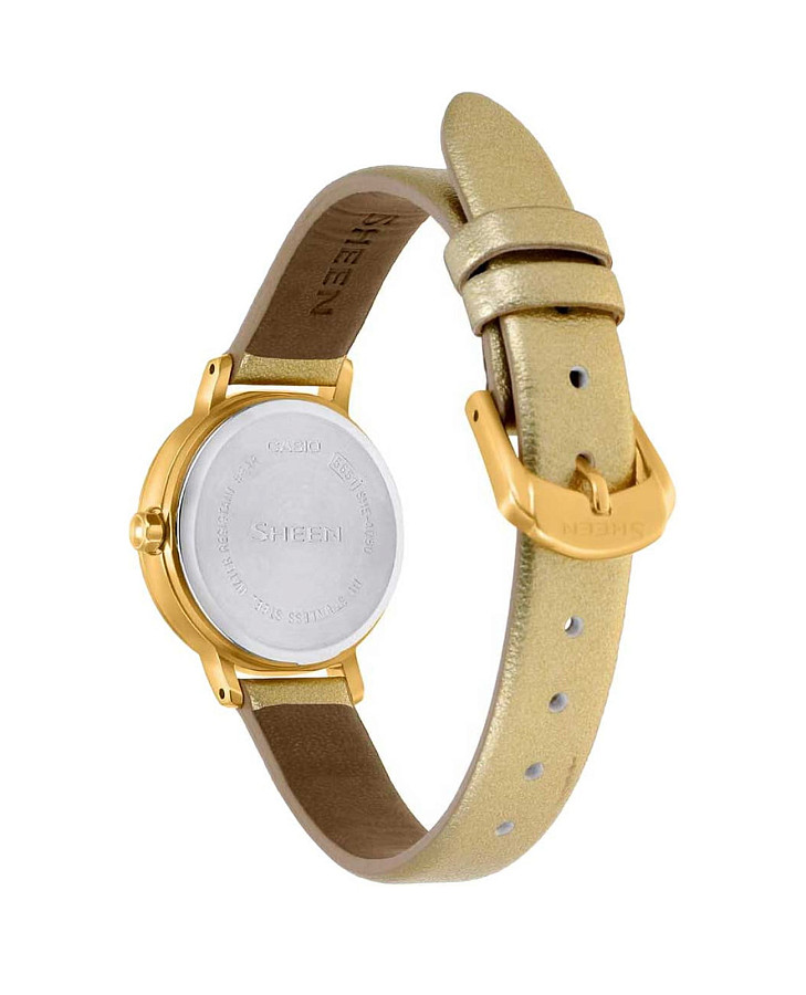 Часы Casio Sheen SHE-4060GL-9A — металл сталь, Япония