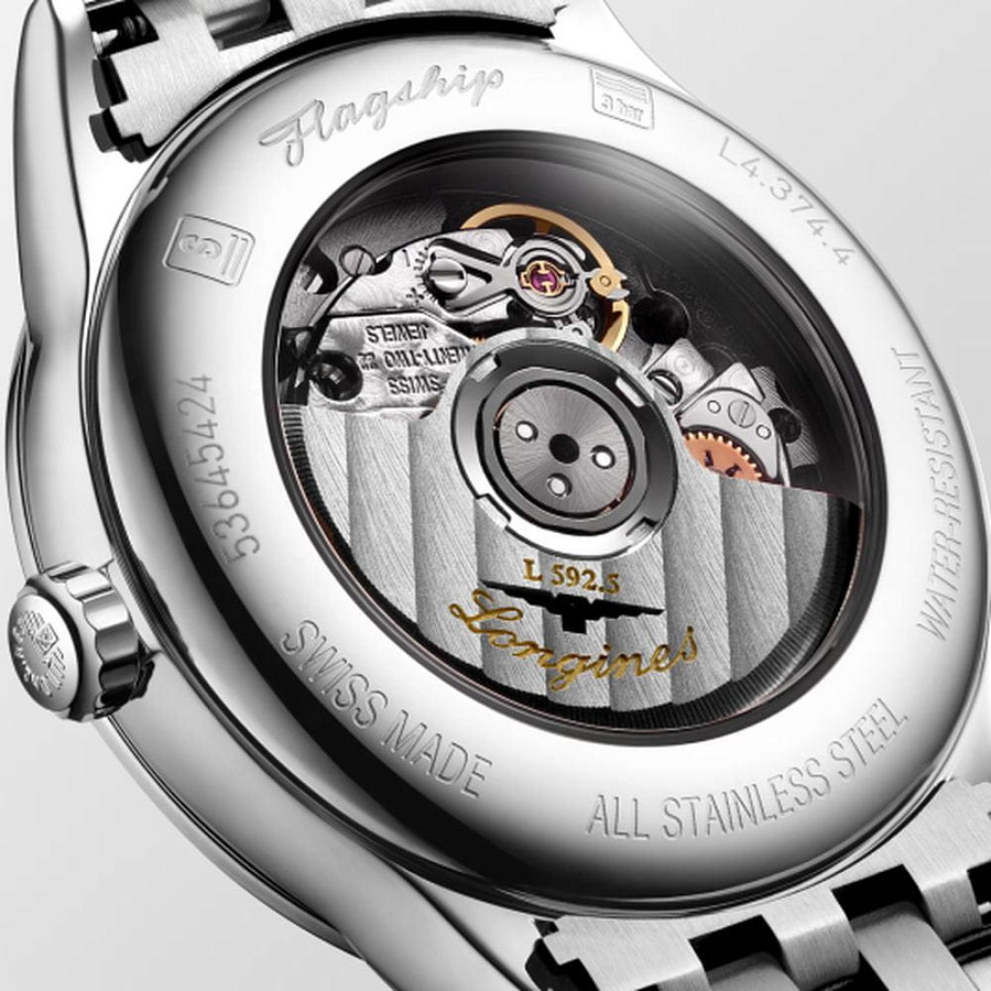 Часы Longines Flagship L4.374.4.97.6 — сталь металл, Швейцария