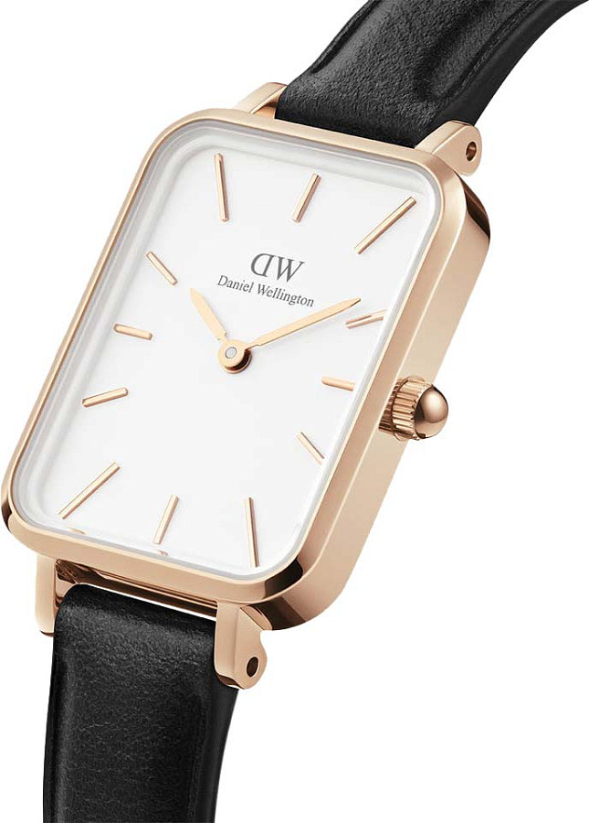 Часы Daniel Wellington Quadro Pressed Sheffeld DW00100434 — кварцевые, сталь