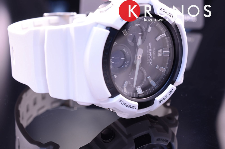 Часы Casio G-Shock GAW-100B-7A — мужские, электронные