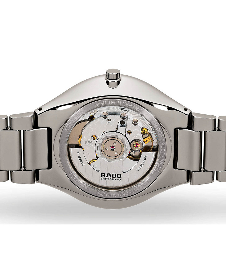 Часы Rado True Thinline Automatic R27088102 — механические, керамика