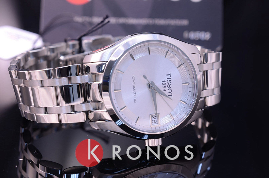 Часы Tissot Couturier Powermati 80 Lady T035.207.11.031.00 — Швейцария, механические