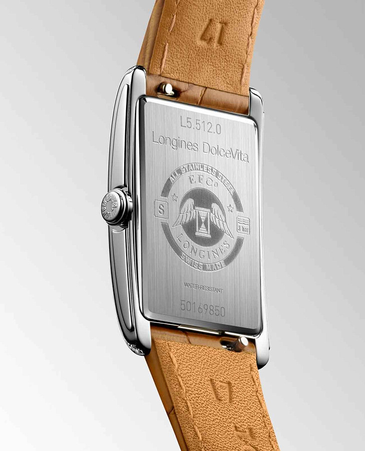 Часы Longines DolceVita L5.512.0.71.4 — кварцевые, сталь металл
