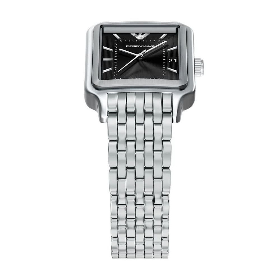 Часы Emporio Armani Diego AR11755 — черный, сталь металл