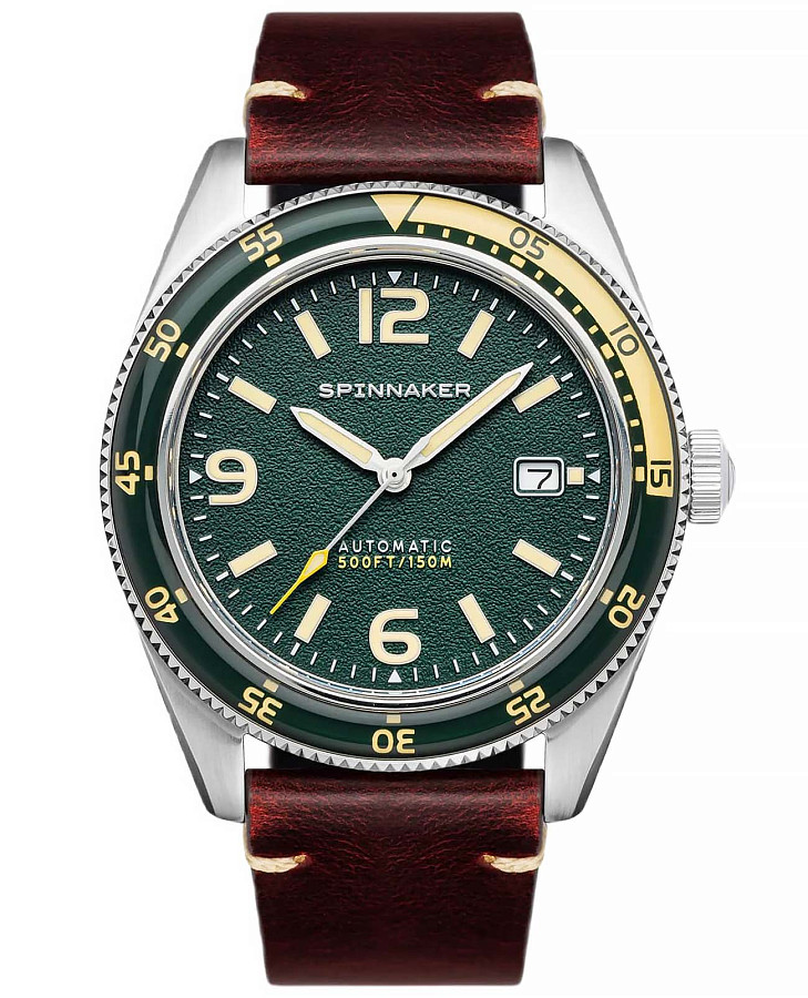 Часы Spinnaker Fleuss SP-5055-0C — мужские, зеленый