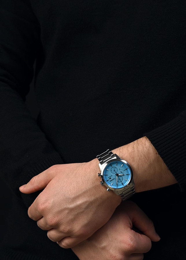 Часы Citizen Eco-Drive CA0748-80L — кварцевые, сталь металл