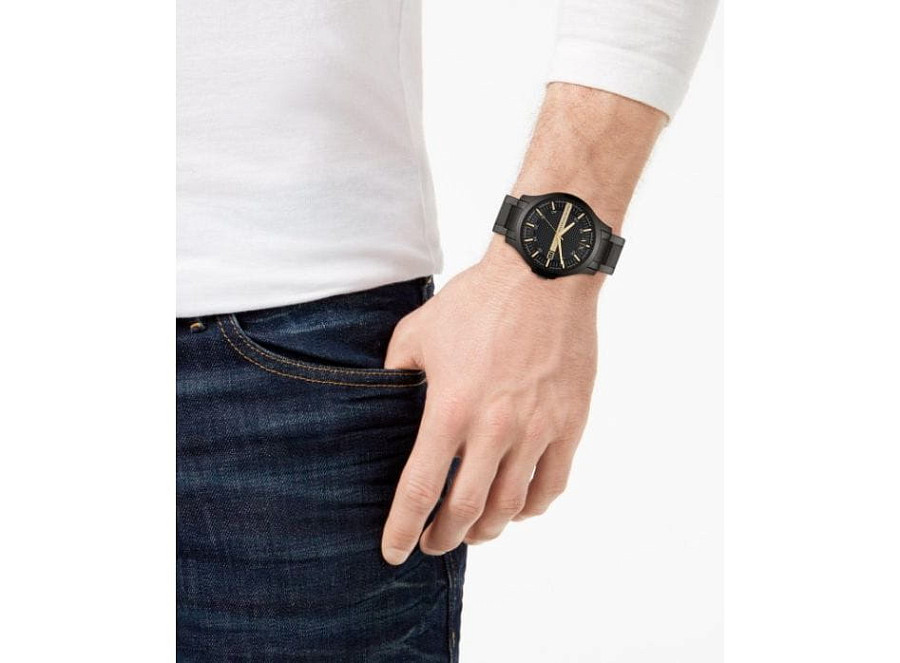 Часы Armani Exchange Cayde AX2413 — кварцевые, сталь