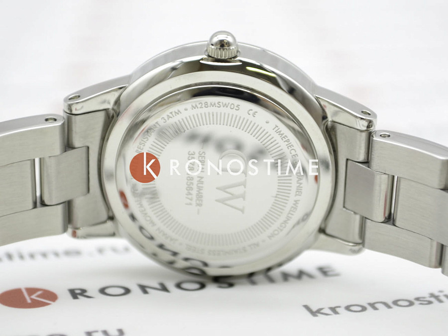 Часы Daniel Wellington Iconic Link DW00100207 — кварцевые, Швеция, женские