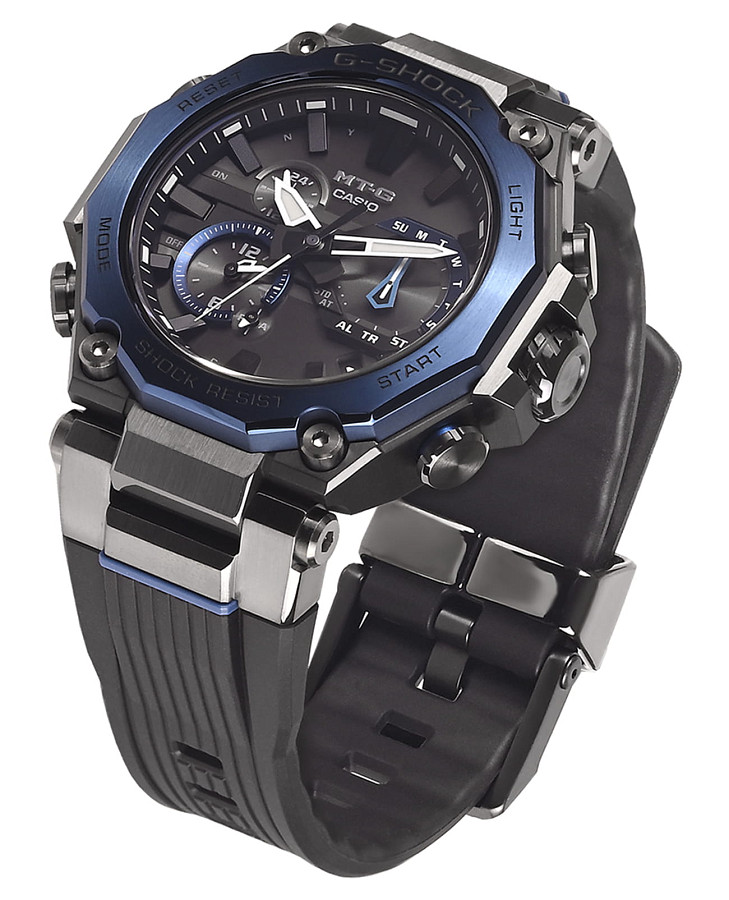 Часы Casio G-Shock Premium MTG-B2000B-1A2 (MTG-B2000B-1A2ER) — электронные, металл сталь