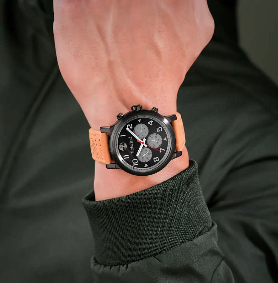 Часы Timberland Pancher TDWGF0028902 — кожаный, мужские