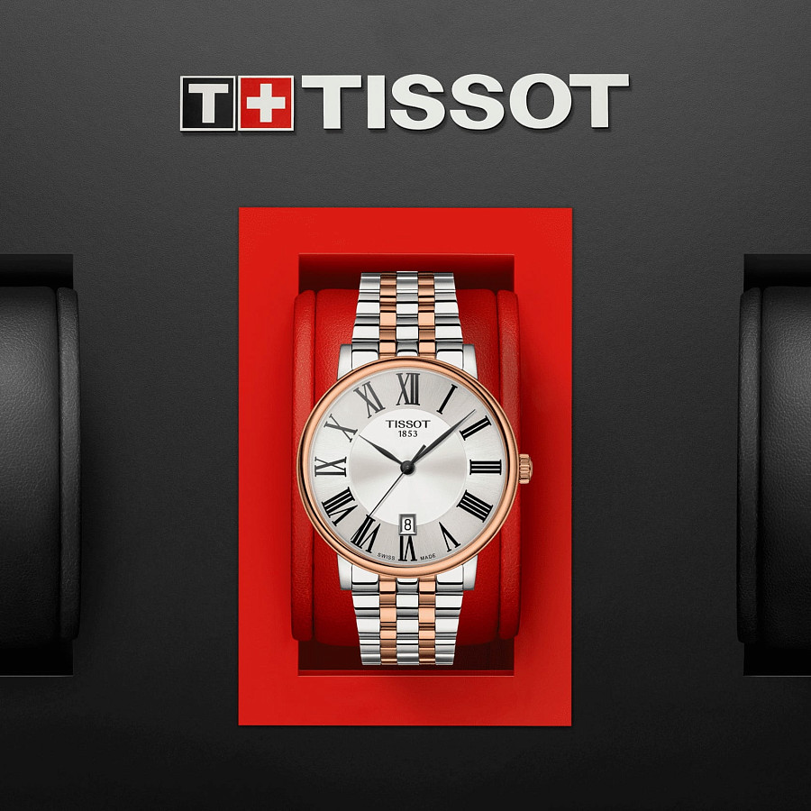 Часы Tissot Carson Premium T122.410.22.033.00 — сталь металл, Швейцария