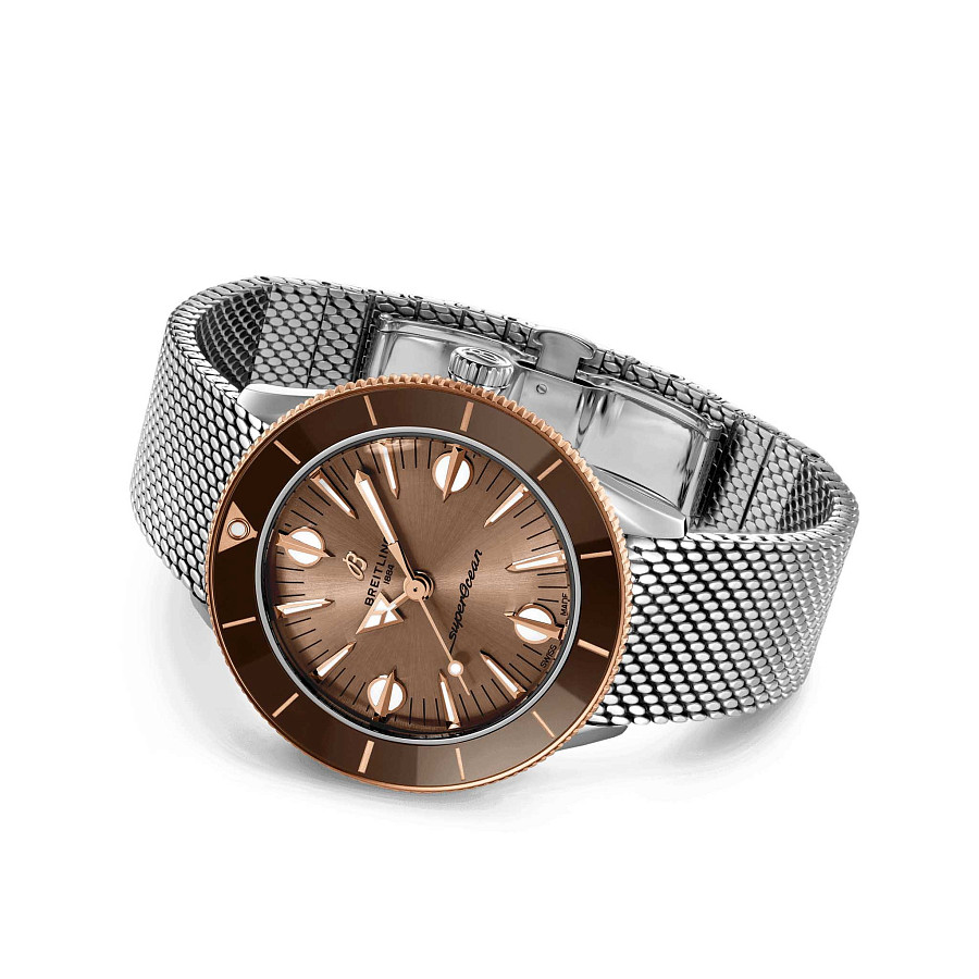 Часы Breitling Superocean Heritage ’57 Highlands U10340E31A1A1 — сталь золото, Швейцария