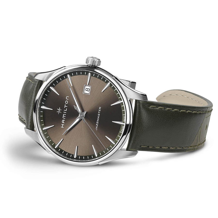 Часы Hamilton Jazzmaster Gent Quartz H32451801 — сталь металл, Швейцария